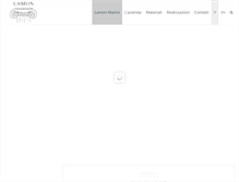 Tablet Screenshot of lamonmarmi.com